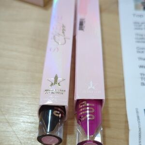 Jeffree Star Supreme Gloss Duo - Bold Black and Vibrant Pink